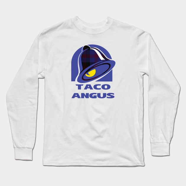 Taco Angus Long Sleeve T-Shirt by IHIBILI